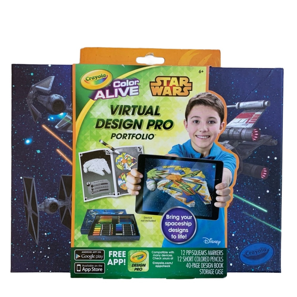 CRAYOLA DISNEY STAR WARS Virtual Design Pro Portfolio